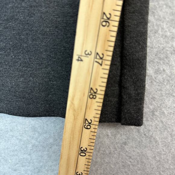 Studio by Torrid Trouser Slim Boot Pants SZ 16R Dark Charcoal Heather Ponte Knit - Picture 12 of 13